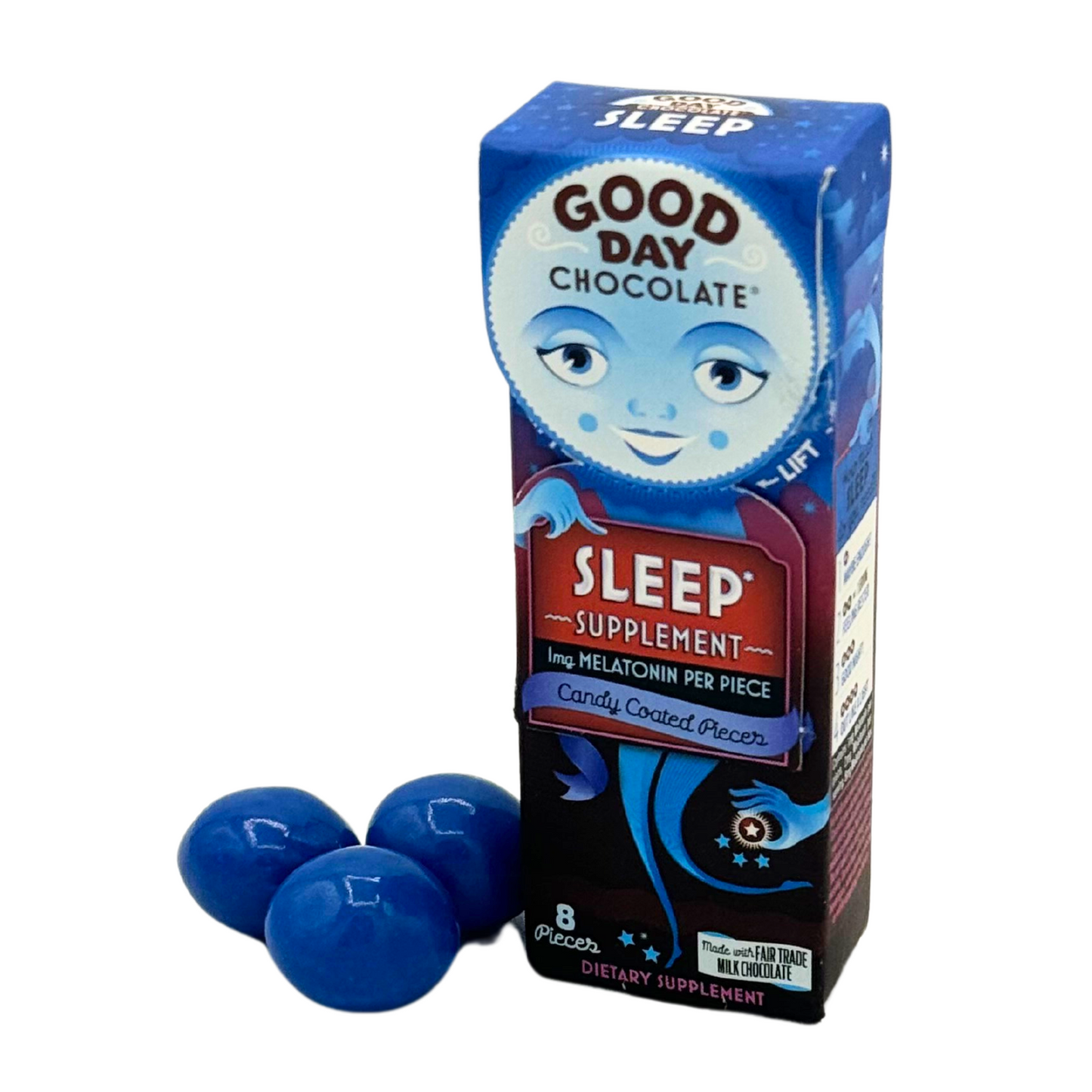 Adult Sleep with Melatonin Chocolate Supplement