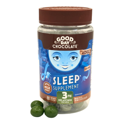 Adult Sleep with Melatonin Chocolate Supplement