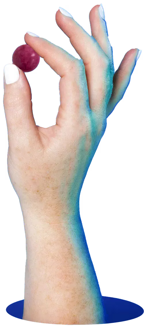 Hand with Ball